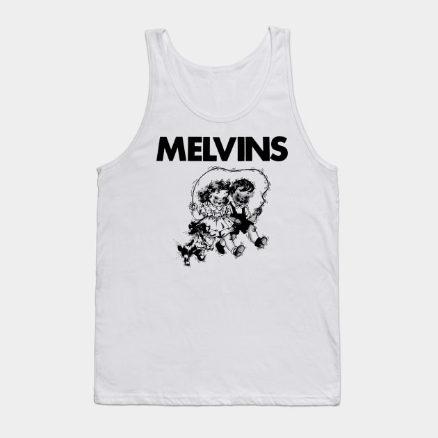 Melvins Rock Band Tank Top by PUBLIC BURNING